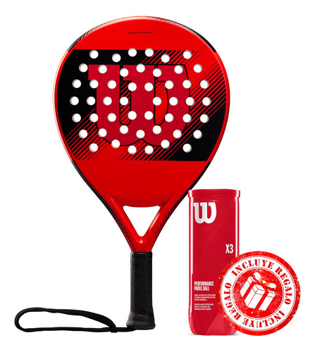 Pala De Pádel Raqueta Wilson Striker Paddle