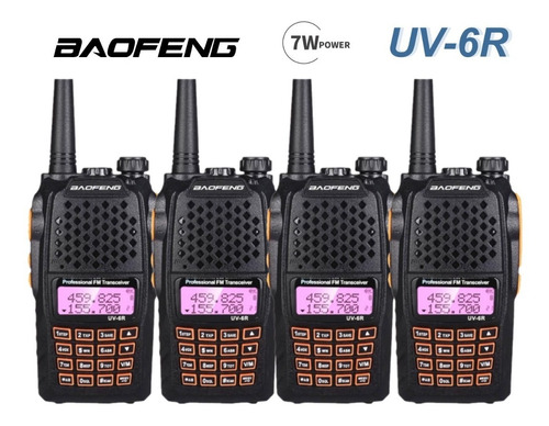 15 Radio Baofeng Comunicador 7w Dual Uv6r Walk Talk Original