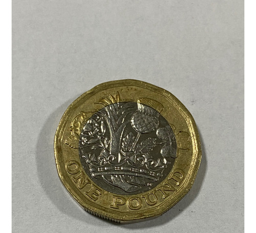 Inglaterra - Moeda One Pound 2016