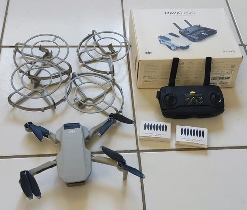 Drone Dji Mini Se + Protetor De Helices + 2 Pares De Helices