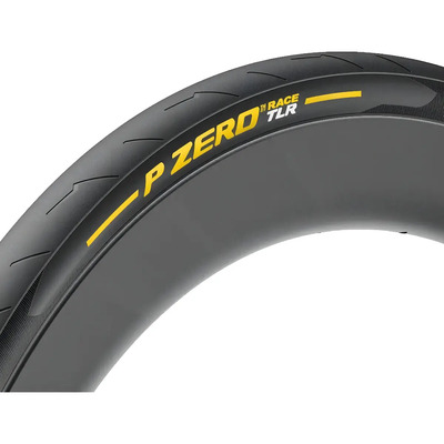 Llanta Pirelli P Zero Race Tlr 700x26c Yellow Edition Color Negro/amarillo