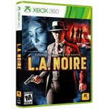 La Noire - Midia Fisica Original E Lacrado - Xbox 360