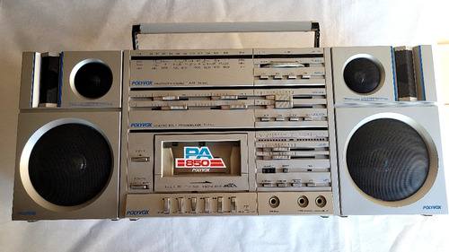 System Rádio Tape Polyvox Pa 850 - Revisado Funciona Tudo