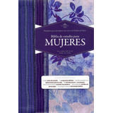 Biblia De Estudio Para Mujer Rvr Azul Floreado Tela Impresa®