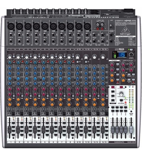 Behringer X2442usb Consola Mezcladora 24 Entradas 4/2 Buses