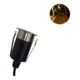 Balizador Solo Embutir Led 1,5w 2700k Antiofuscante Inox/pto