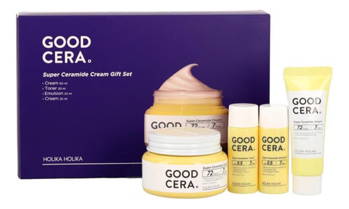 Set Kit Good Cera Crema Skincare Tratamiento Coreano Holika®