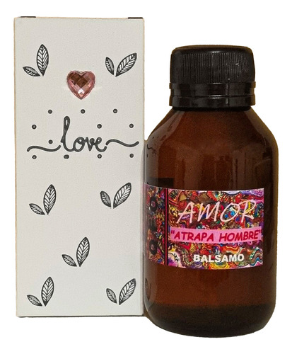 Perfume Bálsamo Atrapa Hombre + Feromonas Unico Qumica 100ml