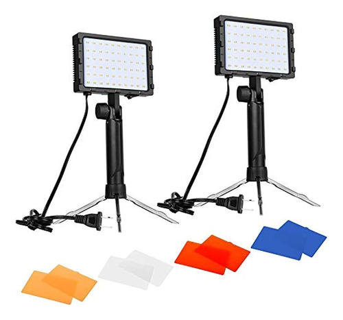 Emart 60 Led Iluminación De Fotografía Portátil Continua Kit