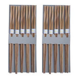 Japanbargain 3650x2, 10 Pares De Bambú Palillos Sets De Rega