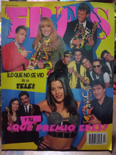 Yuri, Alejandra Guzman En Revista Eres Premios Marzo 1993