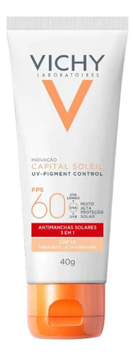 Vichy Prot. Solar Facial Uv Pigment Control Cor1.0 Fps60 40g