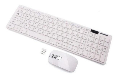 Kit Teclado E Mouse Sem Fio Wireless 2.4ghz Ultra Slim K-06