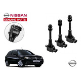 Kit 3 Bobinas Encendido Nissan Almera 1.8 01 A 06 Original