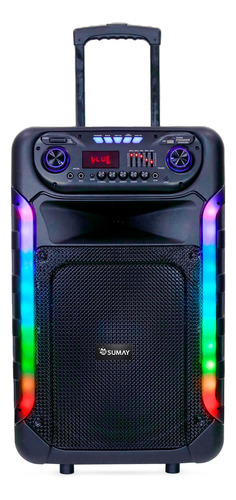 Caixa Som Portátil Bluetooth 1200w Rms Bivolt Potente Sumay