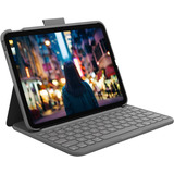 Funda Teclado Logitech Slim Folio Para iPad 10.9 Gen 10 