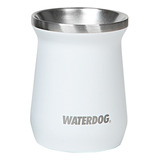 Mate Térmico Waterdog Inox Zoilo 240ml. Acero Inox. Blanco