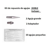 Kit Doble Repuesto Agujas, Removedor Verrugas, Manchas Pecas