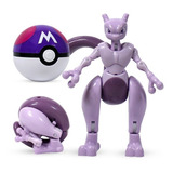 Mewtwo Pokémon Articulado Brinquedo Pokébola Caixa Original