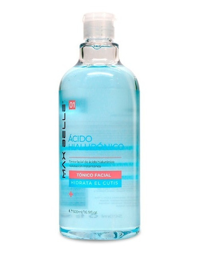 Tónico Facial Ácido Hialurónico 500 Ml Max Belle