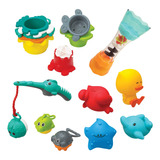 Infantino Splish & Splash - Juego De Baño Caña De Pes. Color Multi Colorido