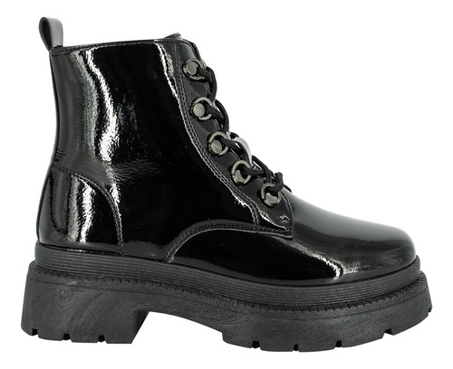 Botin Indo Negro Charol Alquimia