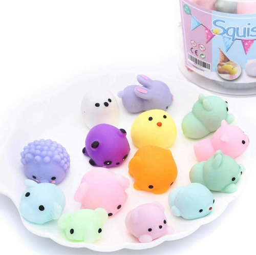 Squishies Juguete Blando Mochi Antiestres 12 Unidades