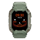 Relógio Inteligente Masculino Militar Dafit Verde