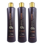 Kit Alisado Keratina Brasil Coffee Profesional 1000ml