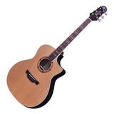 Violão Grand Auditorium Elétrico Crafter G-18ce Aço C/ Bag Cor Natural