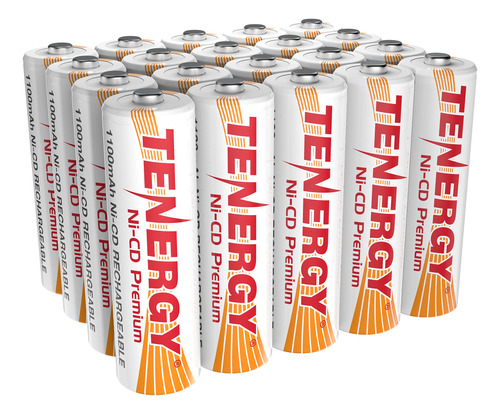 Tenergy Aa Premium Nicd - Baterias Recargables De 1100 Mah 1