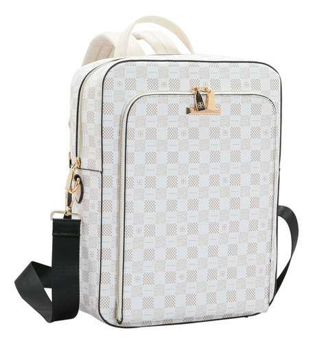 Bolsa Mochila Costas Feminina Chenson Monograma Notebook