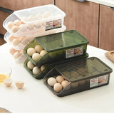 Caja Organizador Huevos Huevera Para Refrigerador