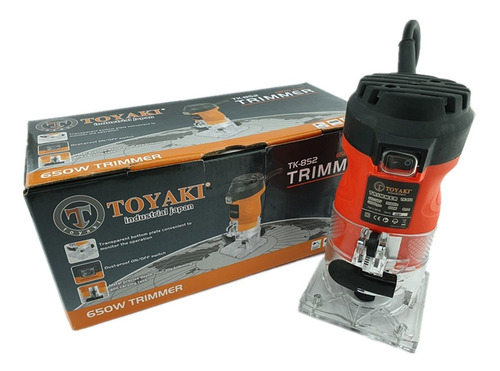 Fresadora Router Mini Tupi De Mano - 650w Toyaki