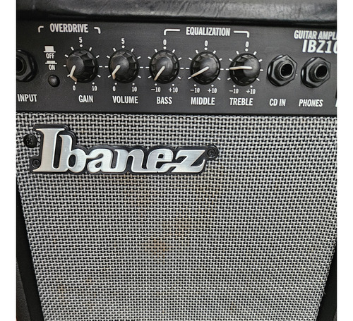 Amplificador Ibanez Ibz10g Color Negro