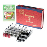 Kit De Ventosa 19 Copos Dong Yang + Livro Ventosaterapia