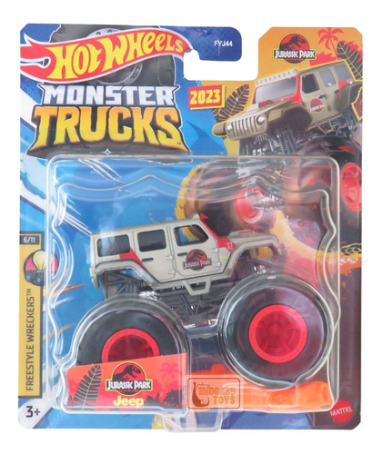 Monster Trucks Fyj44 - Carrinho 1/64 - Hot Wheels - Mattel