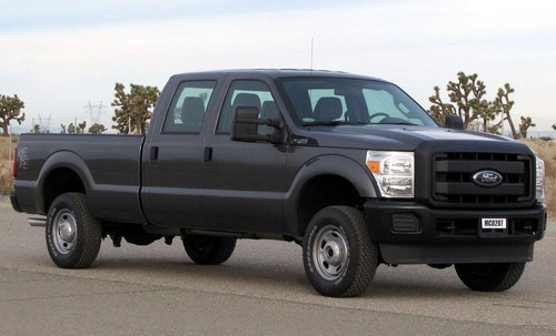 Parachoque Delantero Negro Super Duty F-250/f-350 Original Foto 4