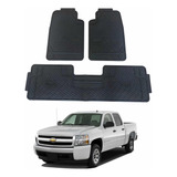 Talla Grande Tapetes 3pizas Chevrolet Silverado 2007 A 2013