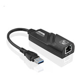 Adaptador Usb 3.0 A Rj45 Lan Gigabit Ethernet Vel-1000 Mbps