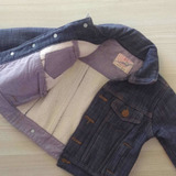 Campera Jean Con Corderito Little Akiabaratalle 9 Meses