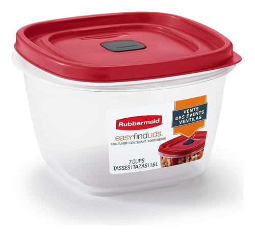 Contenedor De Almacenamiento De Alimentos Rubbermaid De 7 Ta