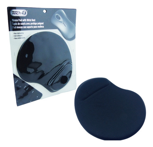 Pad Mouse Gel Con Base Antideslizante Marca Techo