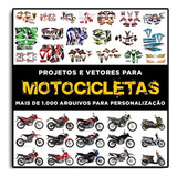 Pack De Adesivos E Vetores Para Motocicletas Veículos Cdr