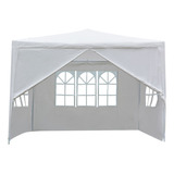 Toldo 3x3 Con Paredes Armable Techo Carpa