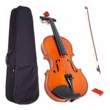 Violin Natural Lincoln Lsv001 4/4 C/ Estuche Color Brillante