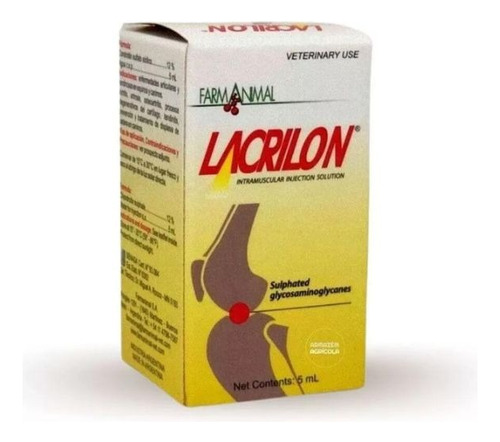 Lacrilon 5 Ml | Condroitina (caixa Com 5 Frascos 5 Ml Cada)