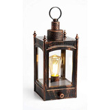 Farol Vintage, Color Bronce