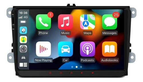 Android 11 Estereo Vw Carplay Gps Bora Passat Jetta Vento Hd