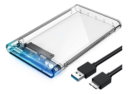 Case Hd Externo Gaveta Usb 3.0 Para 2,5 Ssd Sata Hdd 5gbps